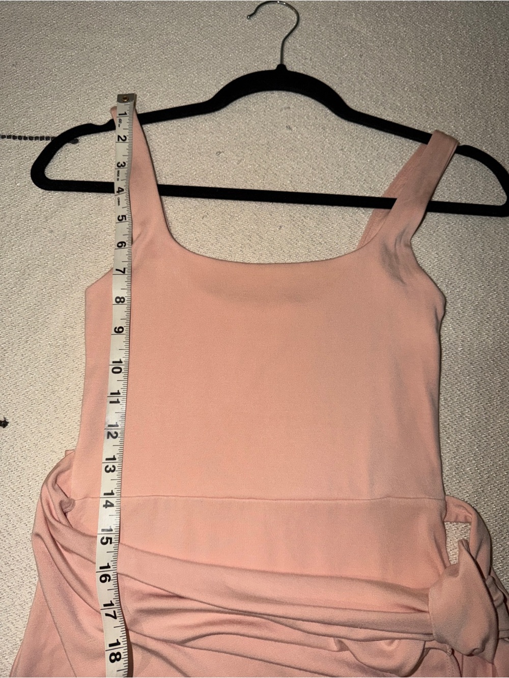Aritzia Wilfred Saturn Midi Dress (Color: Coral Blush) - Picture 7 of 15